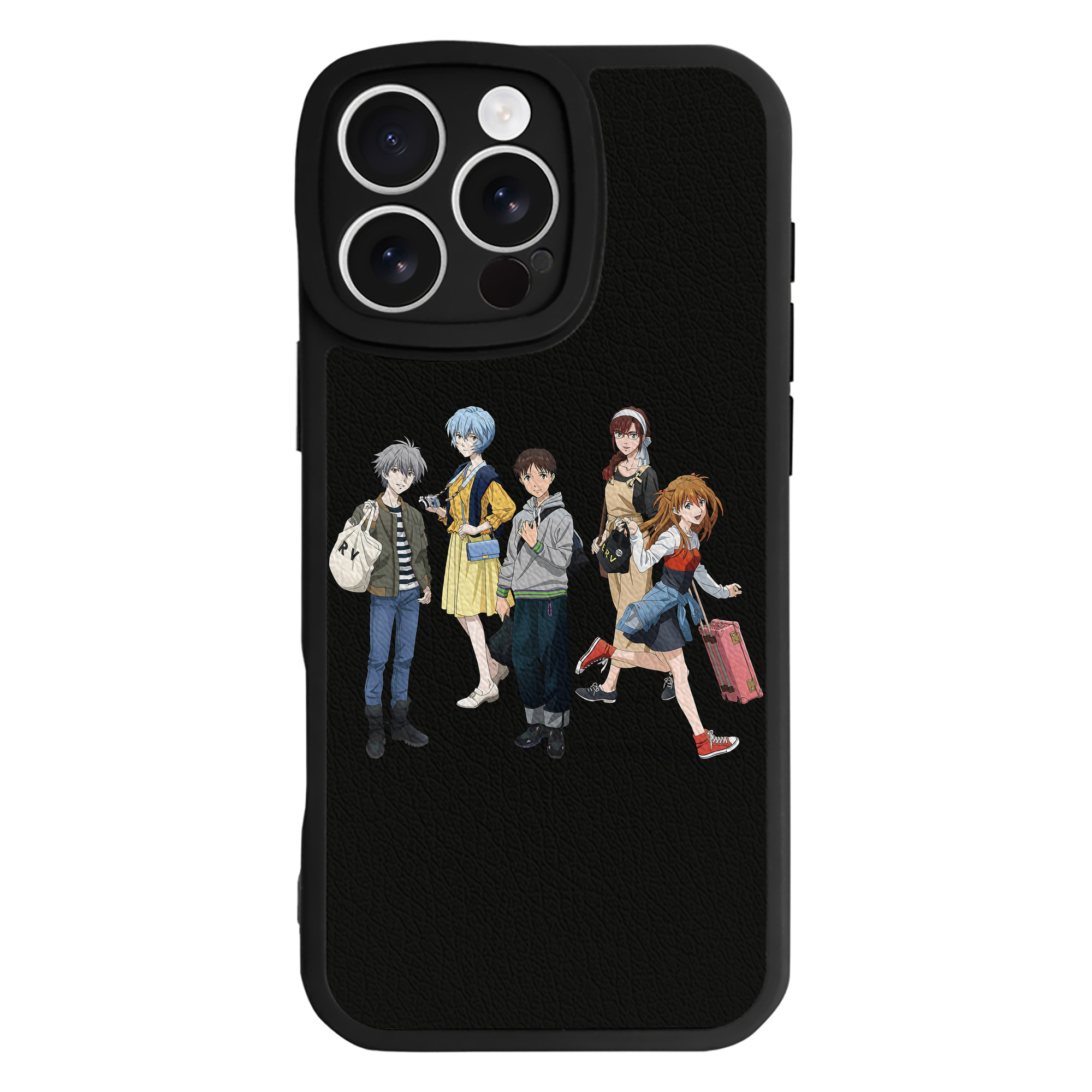 （画像用） EVA 新世紀エヴァンゲリオン 【iPhone 16シリーズ対応】シリコンスマホケース（レザー調） 材質：シリコン